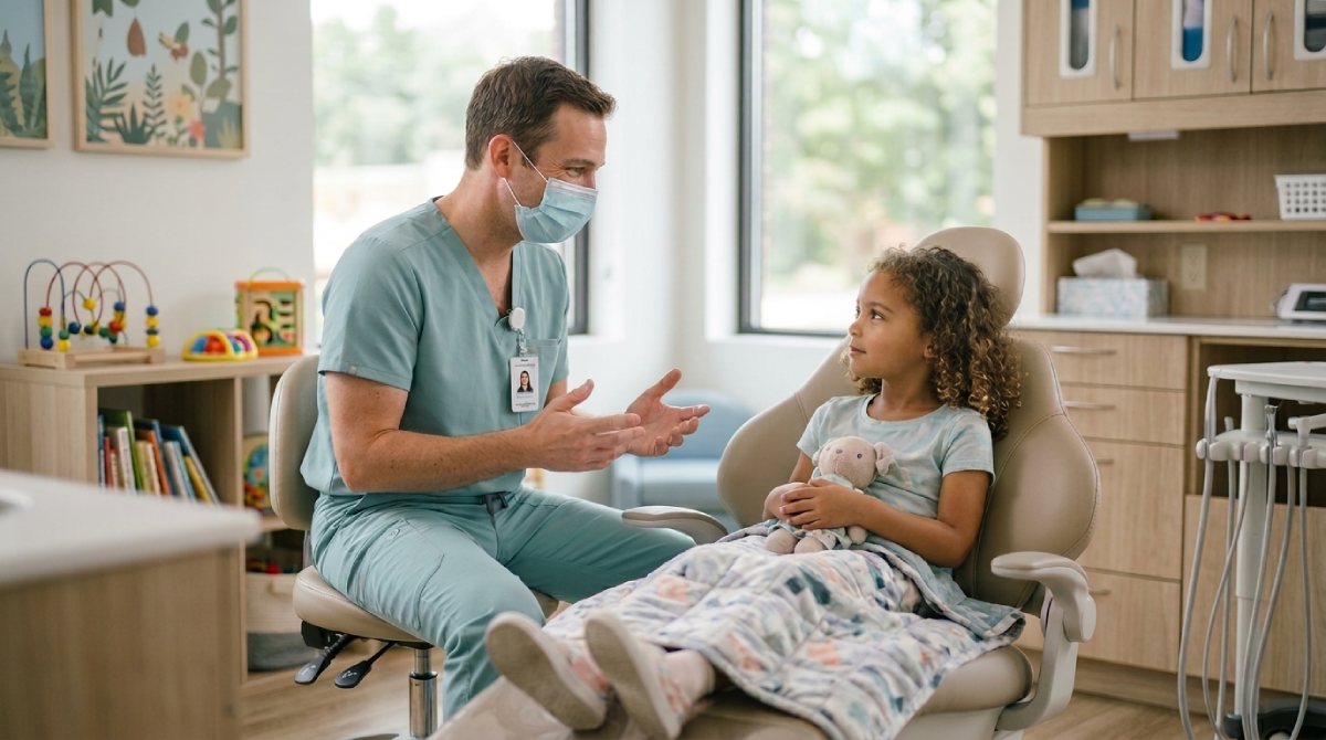 Sensory friendly dentist